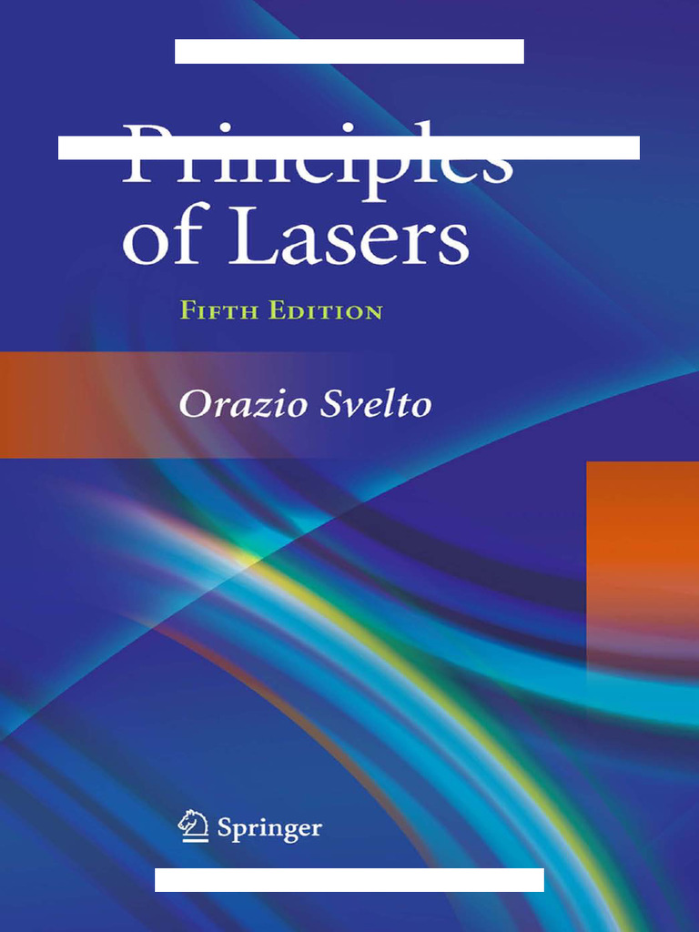 Principles of Lasers (5th Edition) Svelto PDF | PDF | Laser | Optics