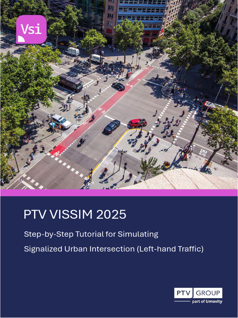 PTV Vissim - Step-by-Step Tutorial for Simulating Signalized Urban ...