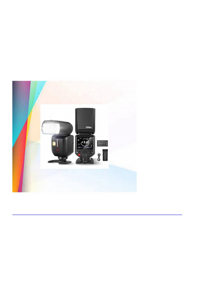 7290 NEEWER Z880-S 2.4G 76W TTL Camera Flash Speedlite Flash Compatible ...