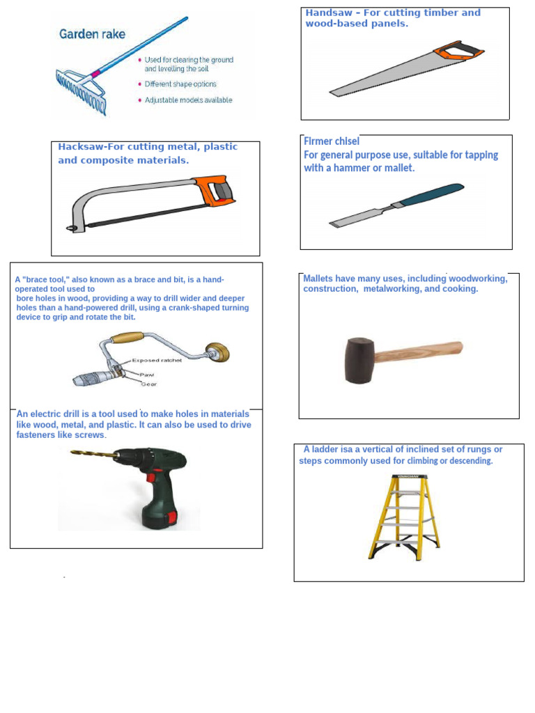 Carpentry Tools | PDF