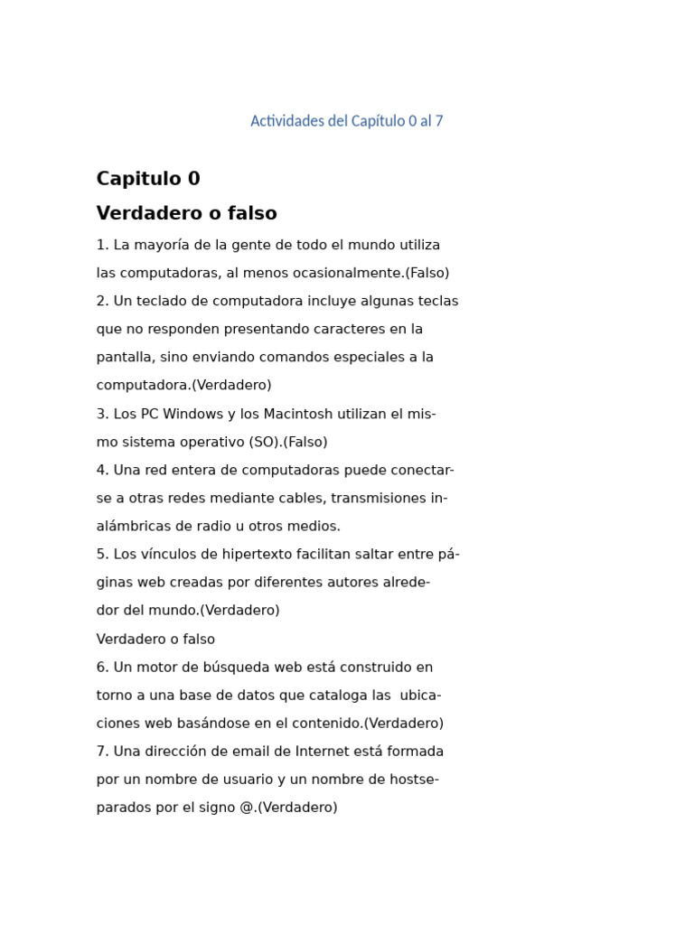 Documento (7)Actividades | PDF | Hardware de la computadora | Sistema ...