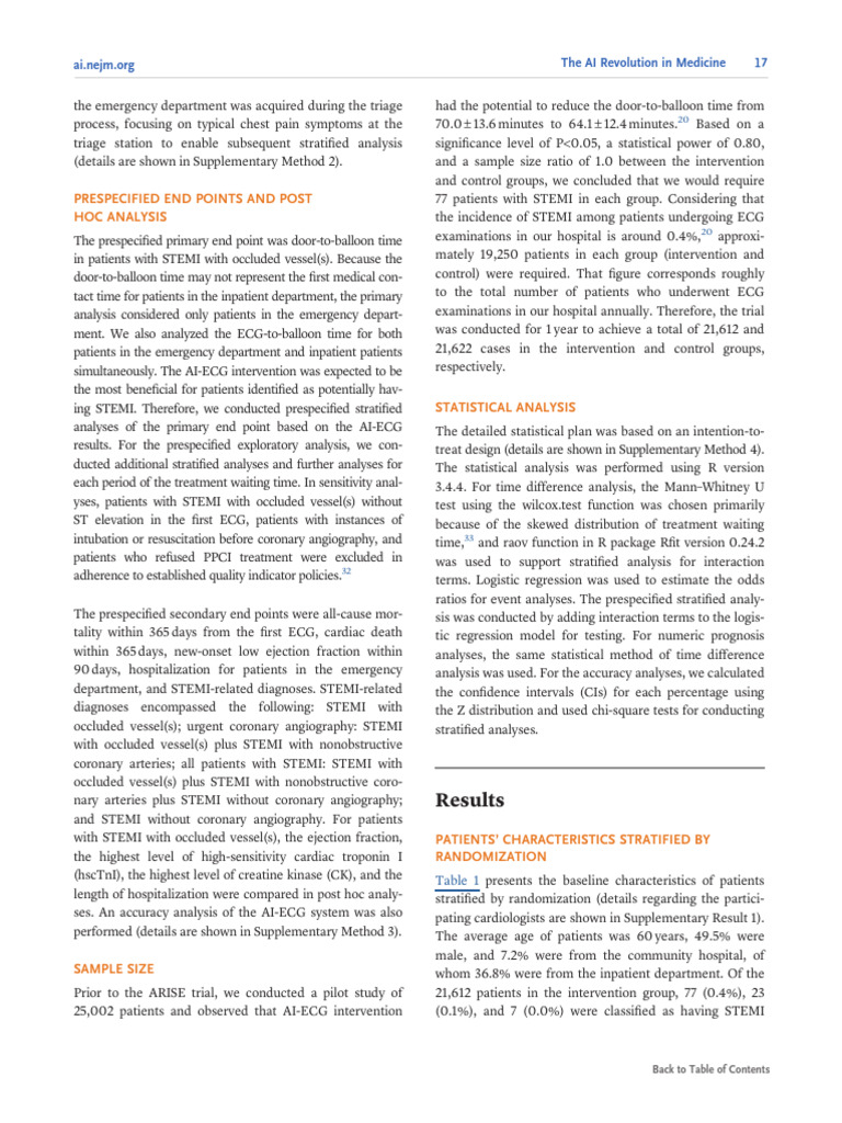 The AI Revolution in Medicine | PDF | Myocardial Infarction | Emergency ...