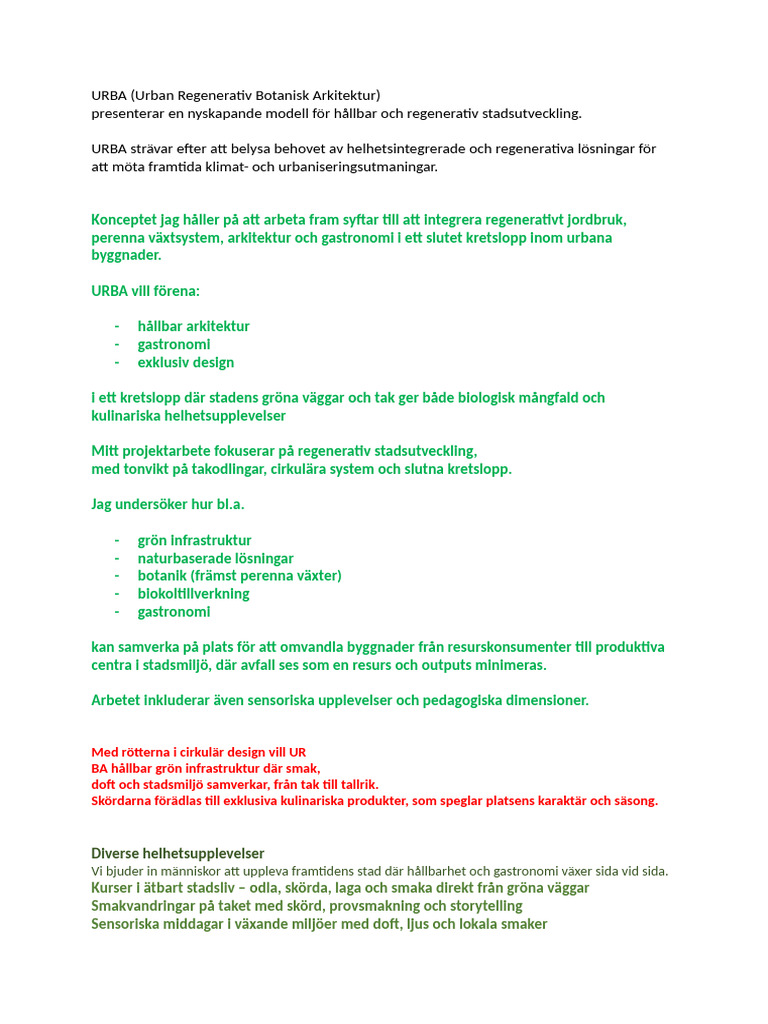 Urba | PDF