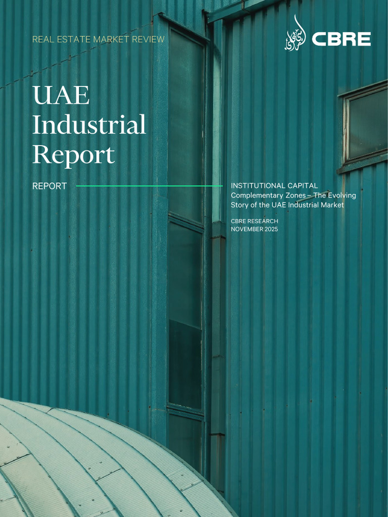 CBRE - UAE Industrial Market R | PDF | United Arab Emirates | Dubai