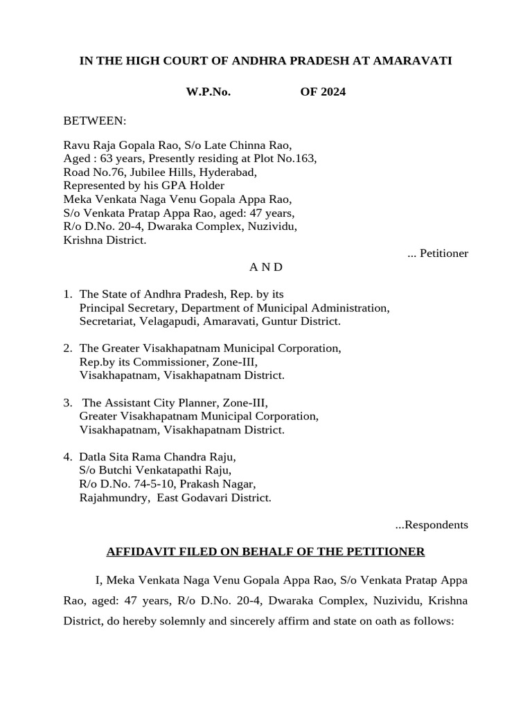 GVMC Ravu Raja Nuzvid | PDF | Common Law | Justice