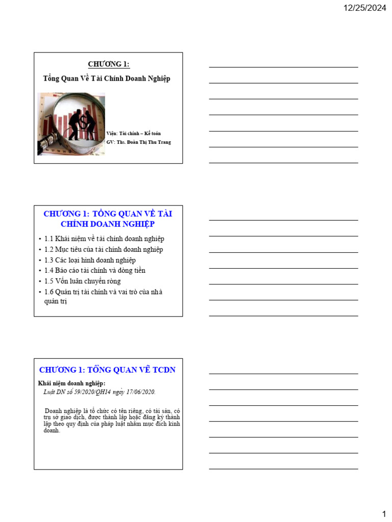 Chương 1 - T NG Quan TCDN 16.02.31 | PDF