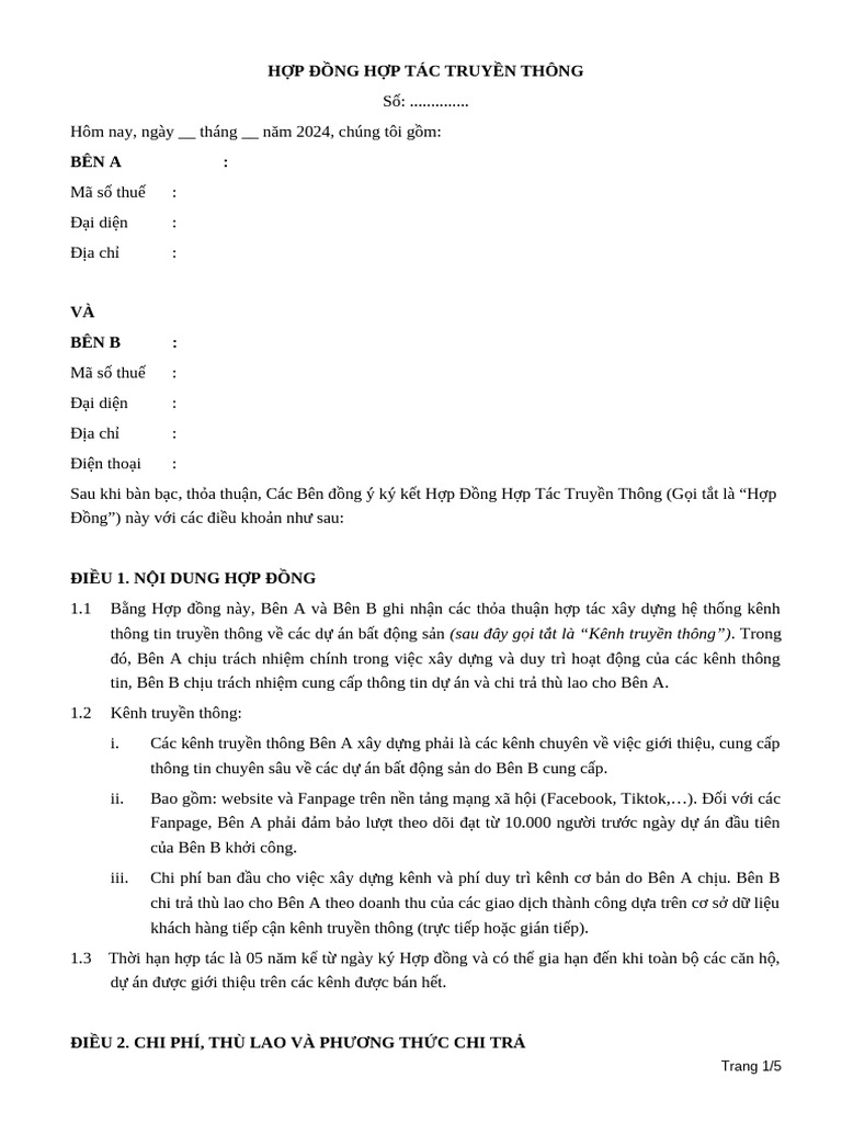 HDHT truyền thông | PDF