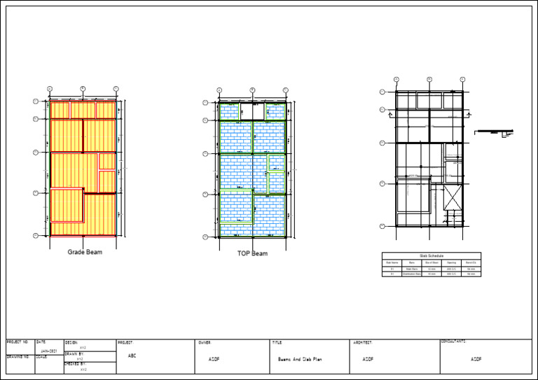 4.Gb+Tb+and+Slab+Plan | PDF