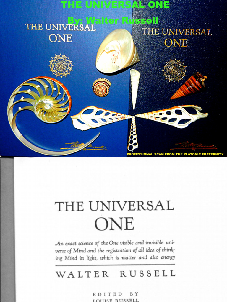 The Universal One | PDF