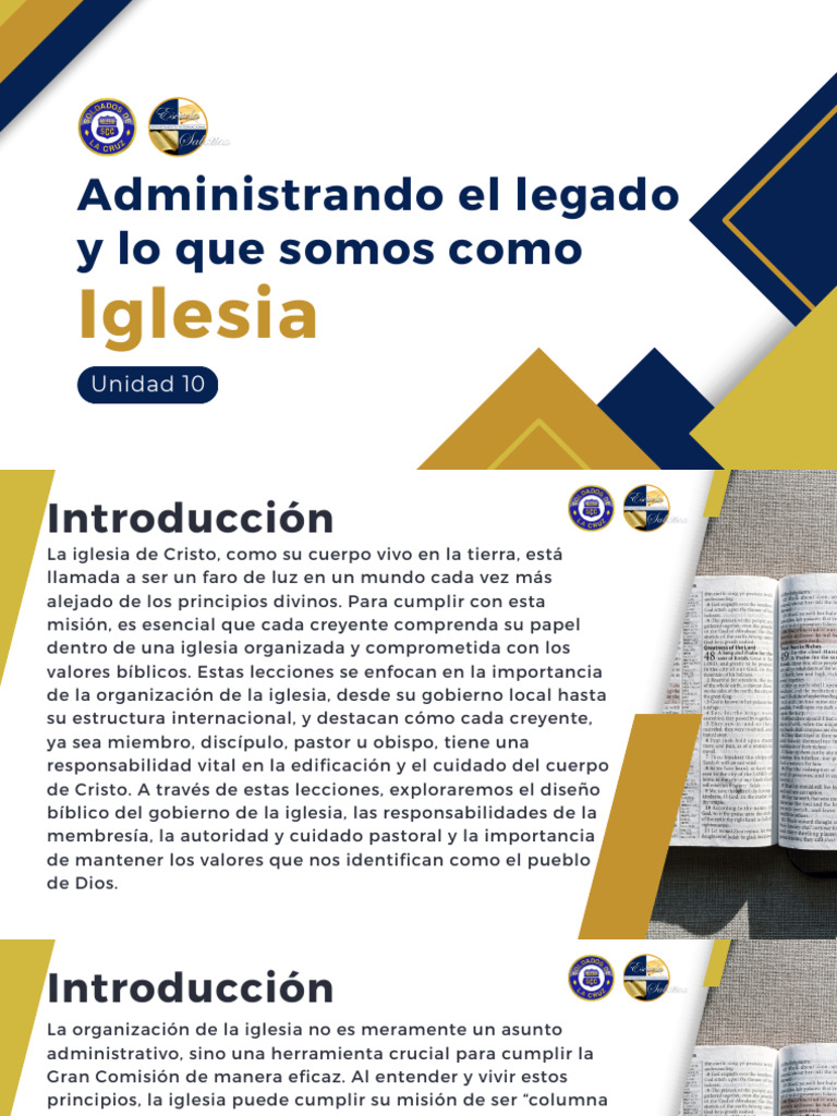 Lección 37 - Una Iglesia Organizada | PDF | Iglesia cristiana | Cristo ...