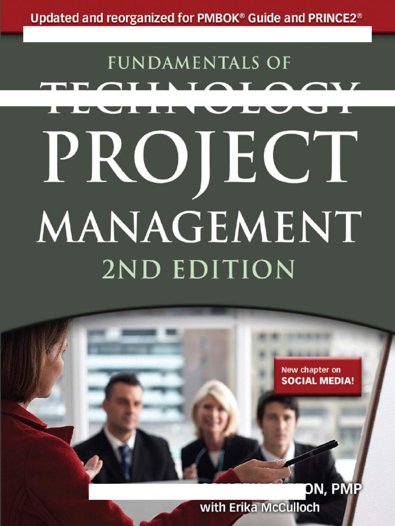 Fundamentals of Technology Project Management (2nd Edition) Garton PDF ...