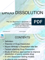 Drug Dissolution