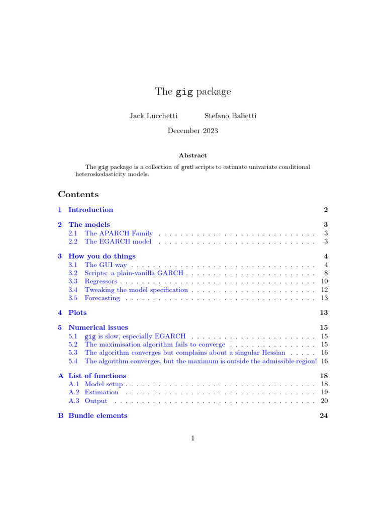 Gig | PDF | Variance | Applied Mathematics