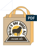 Willie's Dog House Ale Cream Tote