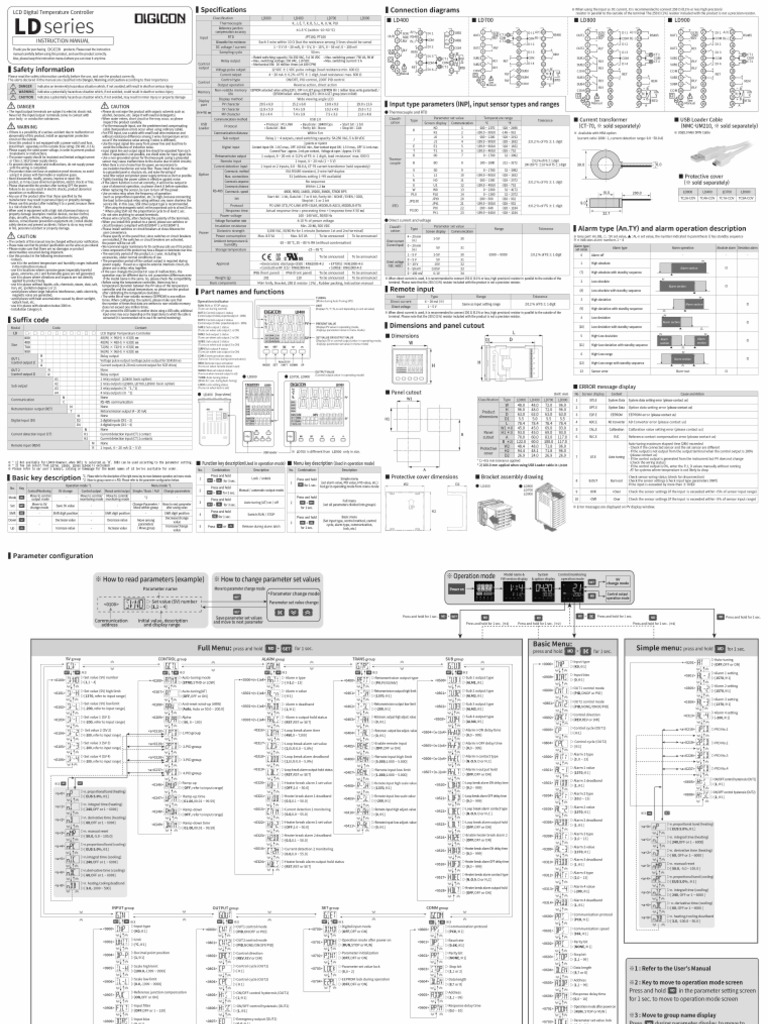 LD-series (Manual en) WM | PDF