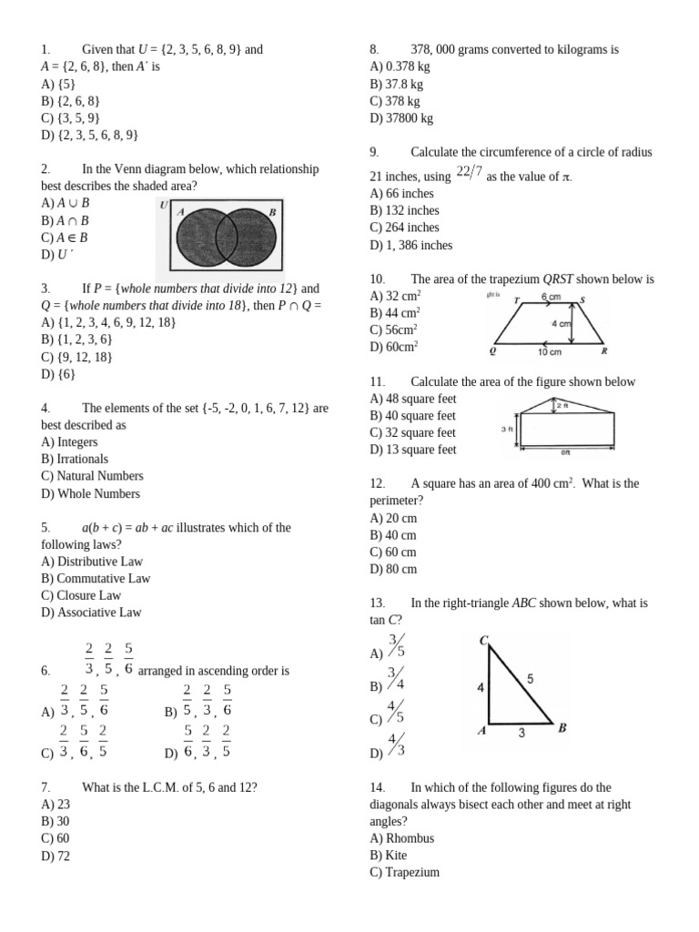 Atlib 2010 | PDF | Area | Elementary Geometry