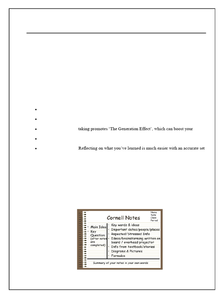 Practical 4 Note Taking Andâ Note Making | PDF | Communication | Learning