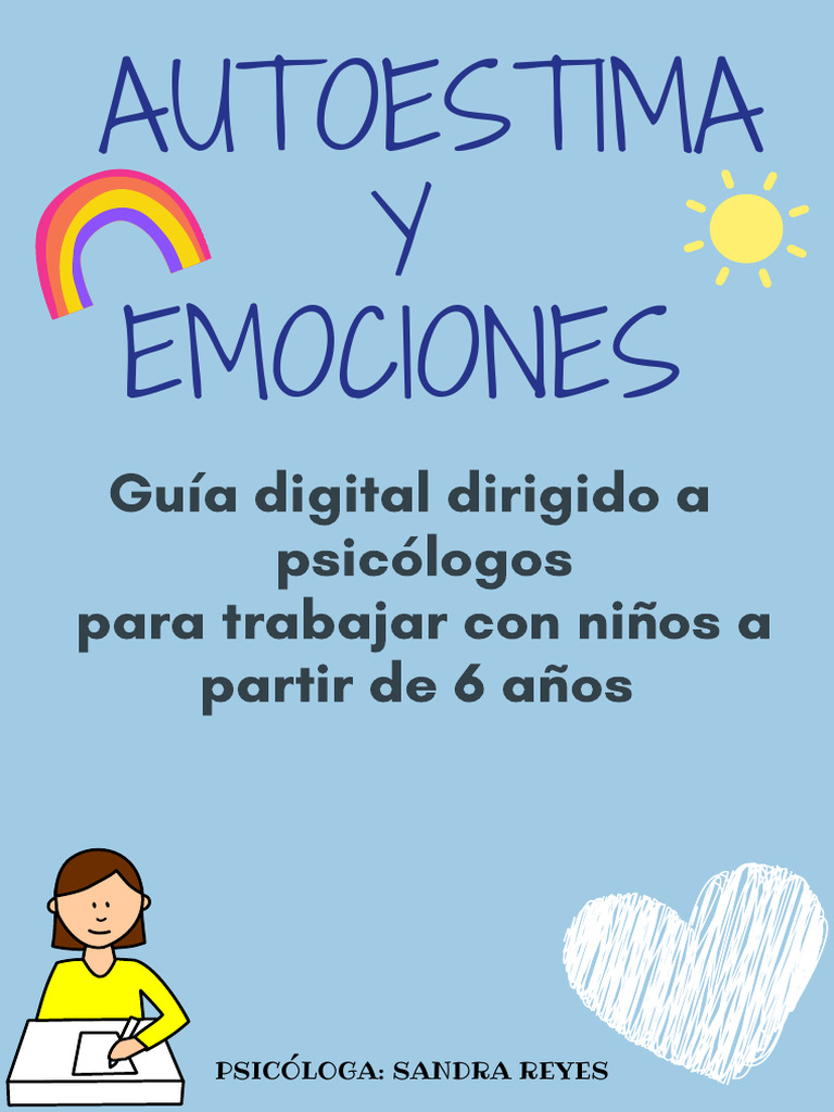 Guía Autoestima y Emociones | PDF | Las emociones | Autoestima