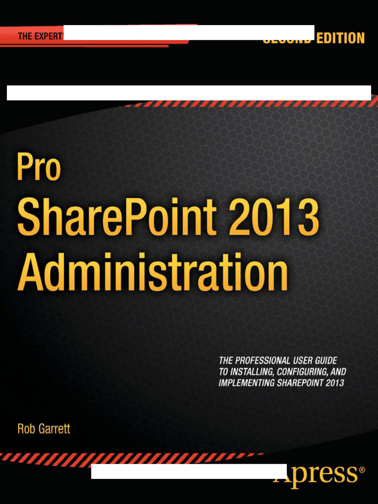Pro SharePoint 2013 Administration (2nd Edition) Garrett PDF | PDF ...