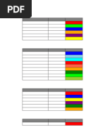 Rubik's Cube Color Palette Guide | PDF