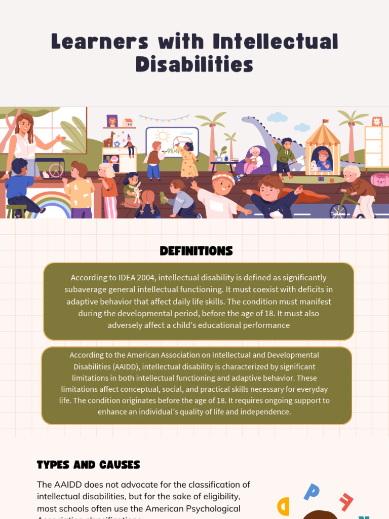 Learners With Intellecture Disabilities 20250502 150635 0000 | PDF ...