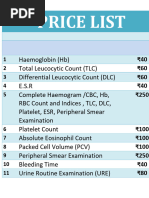 Laguna Diagnostic Center Price List | PDF | Medical Specialties ...