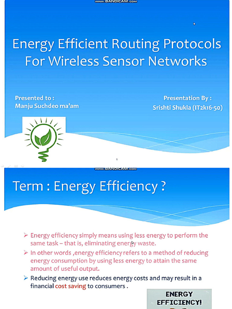Energy Efficient Routing Protocol for WSN | PDF