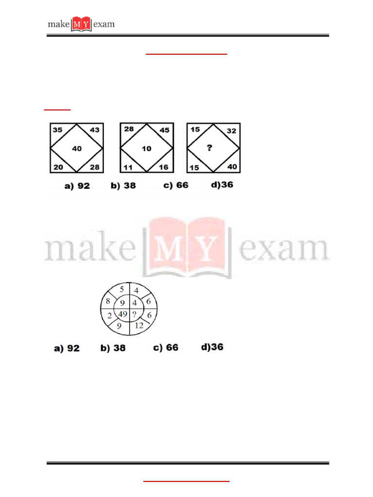 7142934missing Numbers Notes-Team MME 05 Pages | PDF | Arithmetic