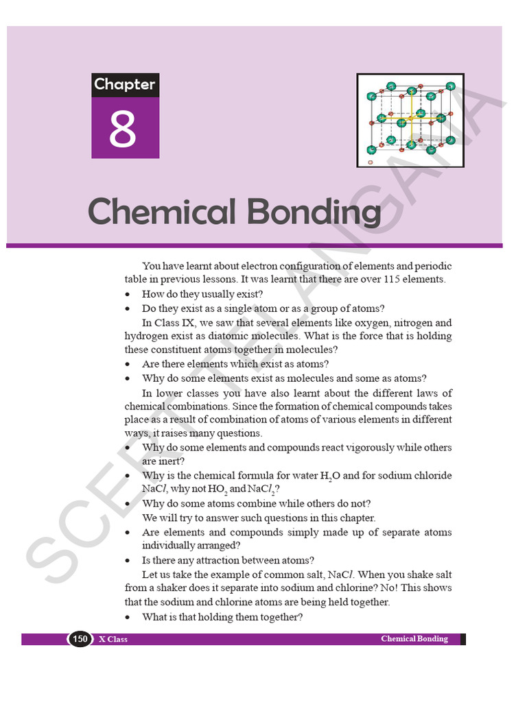 Chemical Bonding | PDF | Ion | Chemical Bond