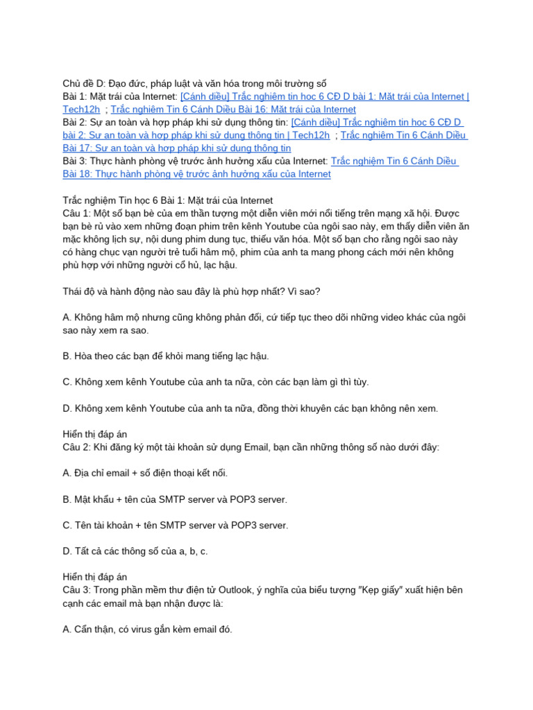 tin 6 | PDF