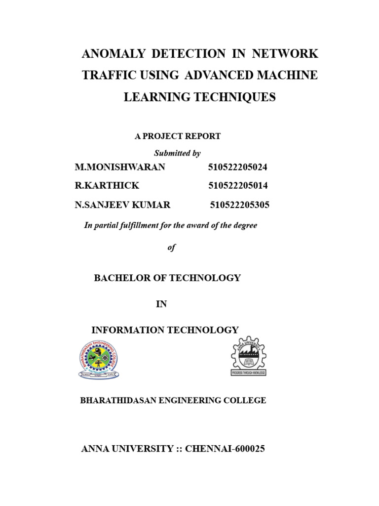 Anomoly Detection Network Traffic 2 | PDF | Machine Learning | Computer ...