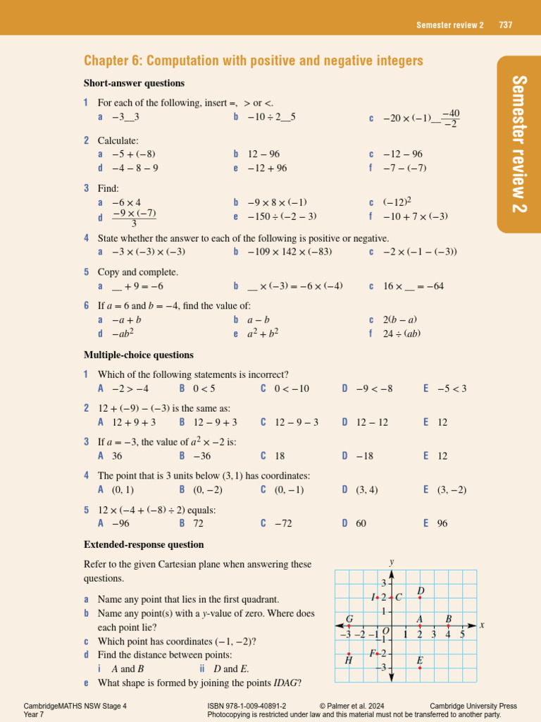 CMS NSW S4 7 3ed Ch10b SR2 | PDF | Number Theory | Discrete Mathematics