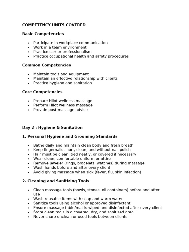 Day 2 | PDF | Hygiene