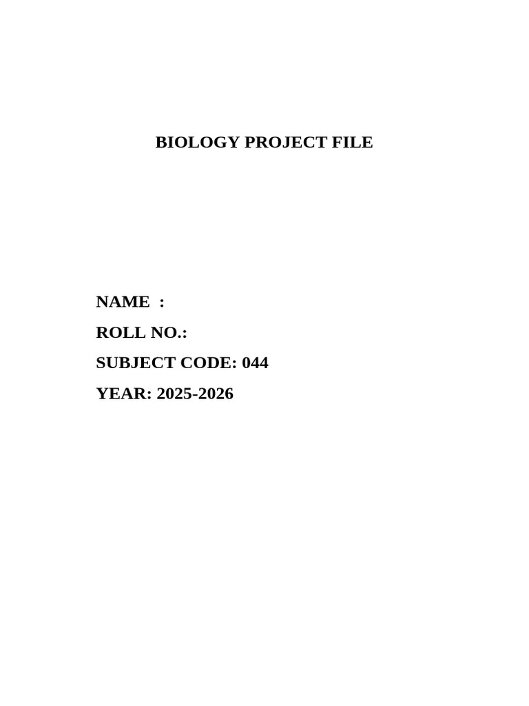 Biology Class 12th Project | PDF | Antimicrobial Resistance | Bacteria