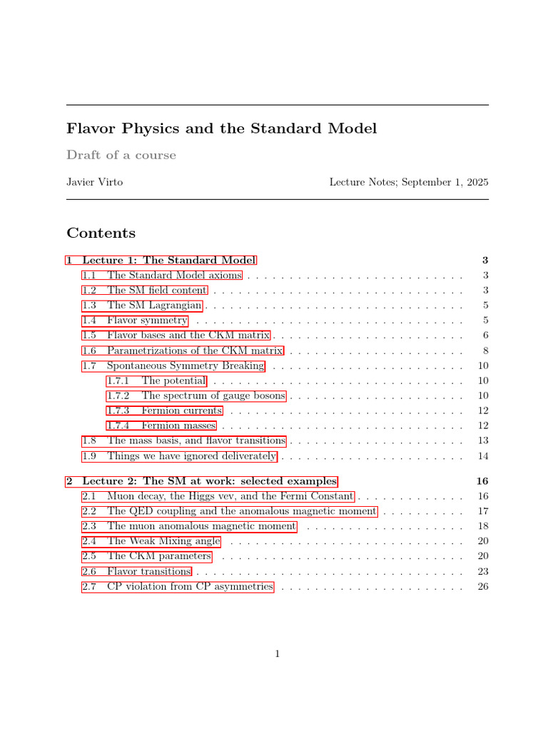 Flavor Physics and The Standard Model | PDF | Gauge Theory | Standard Model
