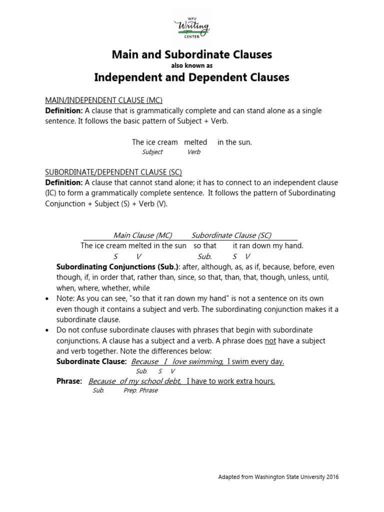 Clauses | PDF