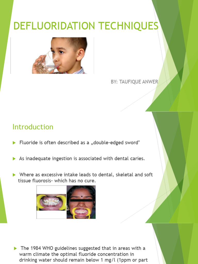 Defluoridation Techniques | PDF | Chemistry | Materials