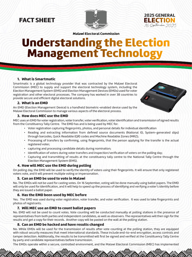 Understanding The Election Management Technology | PDF | Identity ...