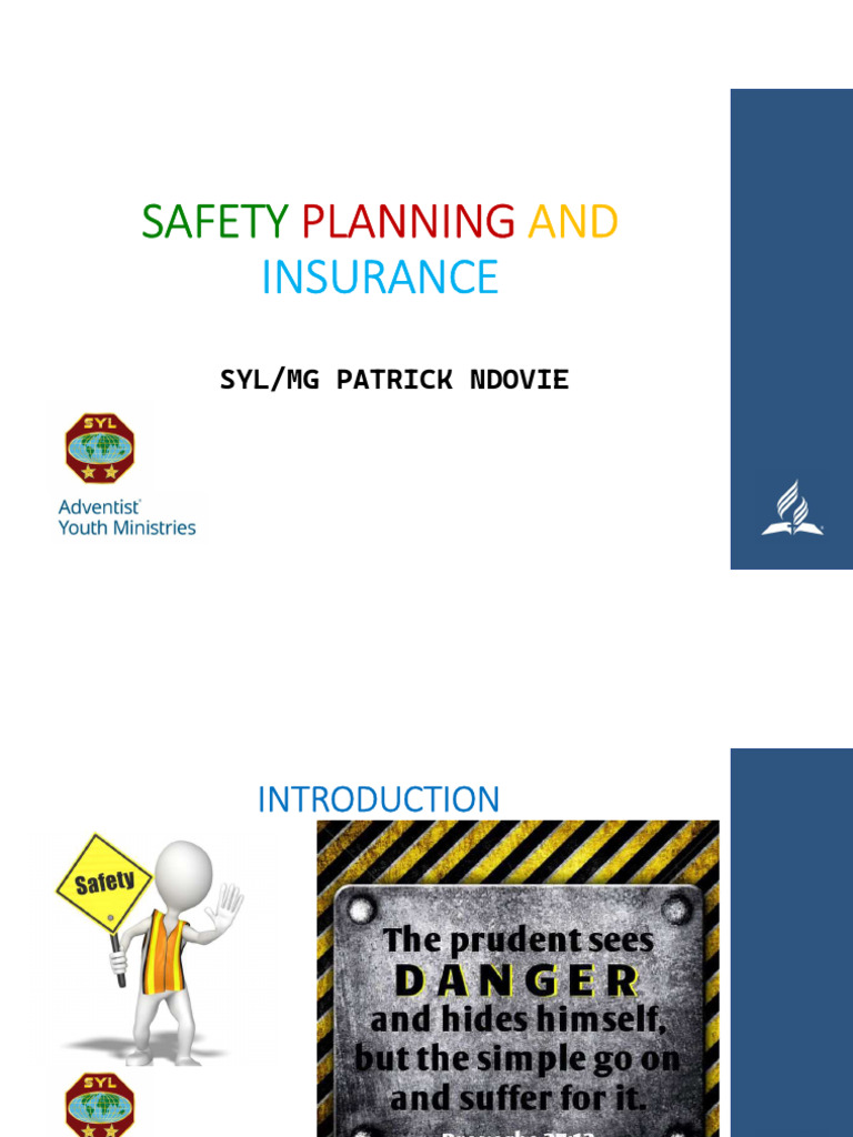 Safety Planning and Insurance | PDF | Risk | Risk Management