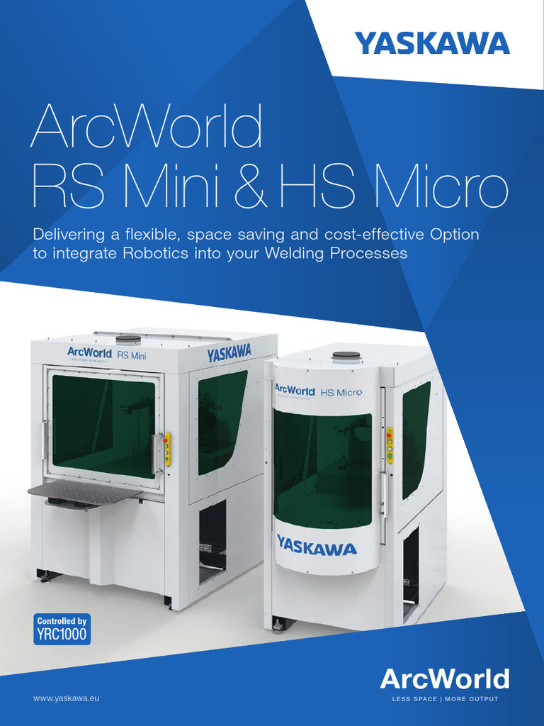 Flyer Cell ArcWorld RS Mini HS Micro E 05.2022 | PDF | Welding ...