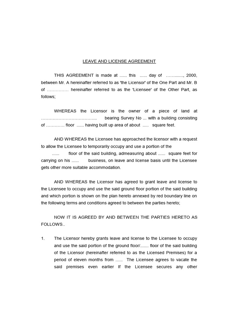 Draft Agreement of Civil Nature | PDF