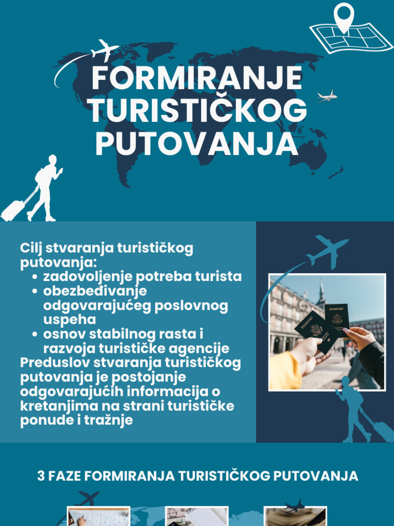 FORMIRANJE TURISTIČKOG PUTOVANJA | PDF
