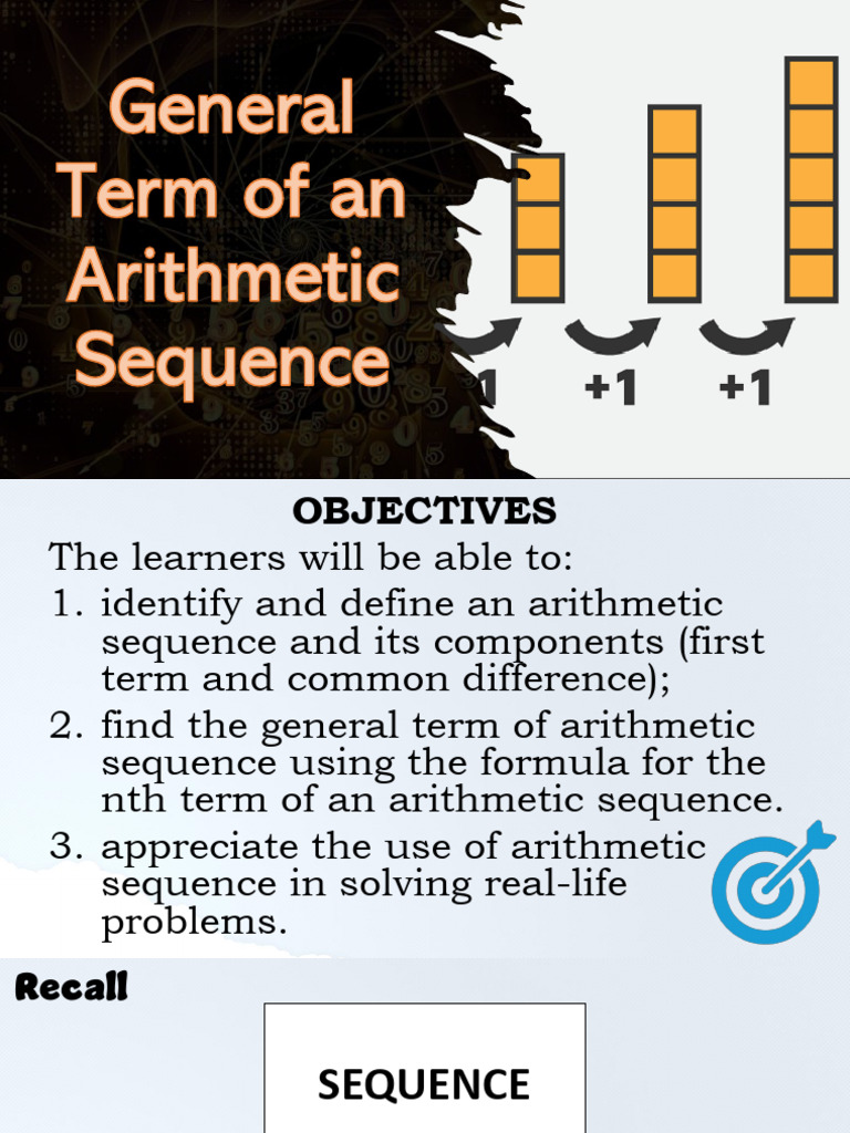 Arithmetic Sequence General Term Rule | PDF