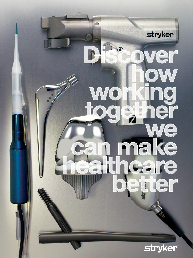 All About Stryker Brochure | PDF | Orthopedic Surgery | Medicine