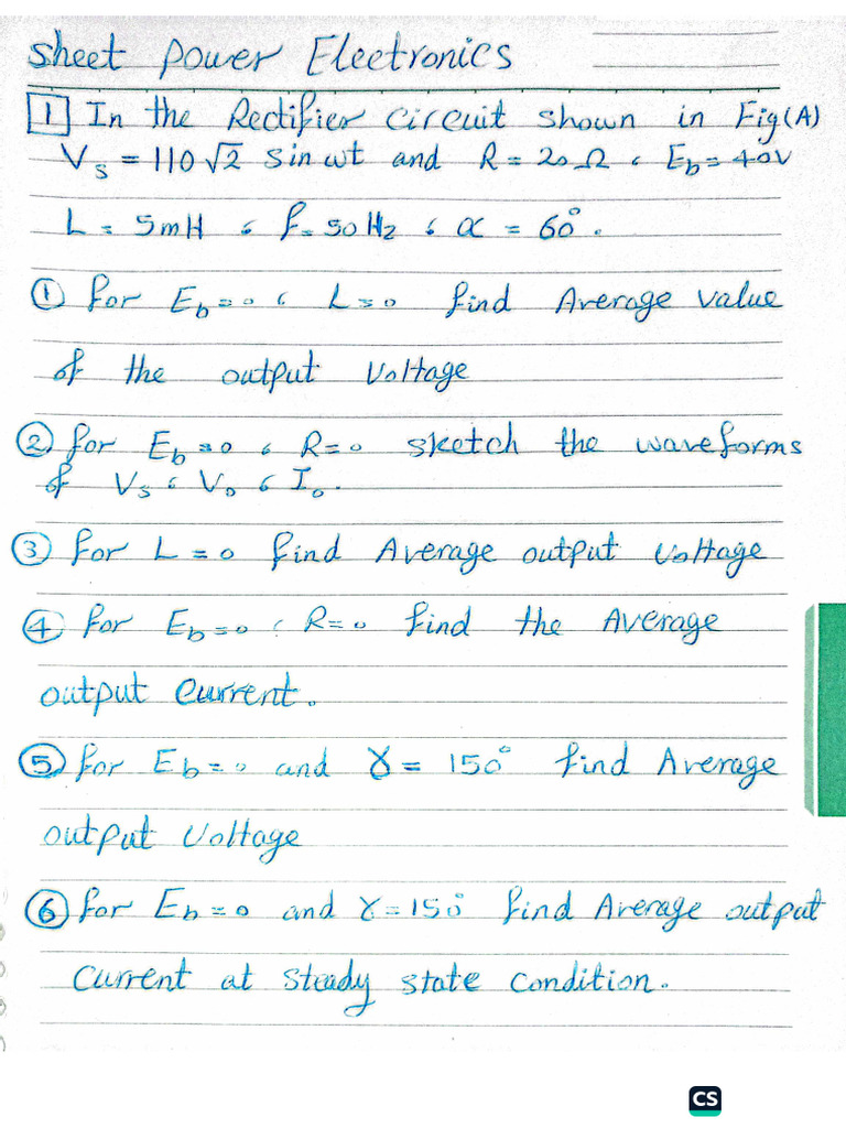 Assignment Power Electrictroncs | PDF