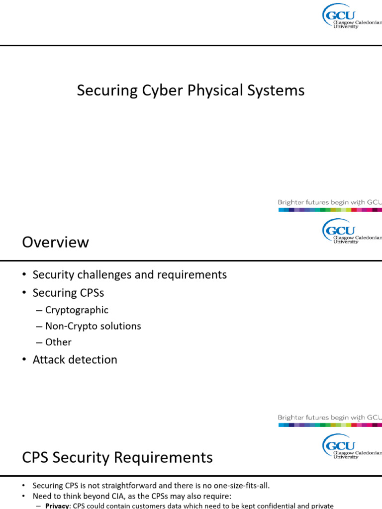 09 Securing CPS | PDF | Encryption | Security