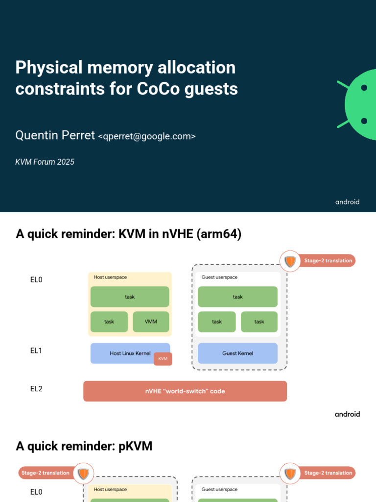 Physical Memory Allocation Constraints For Confidential Computing ...