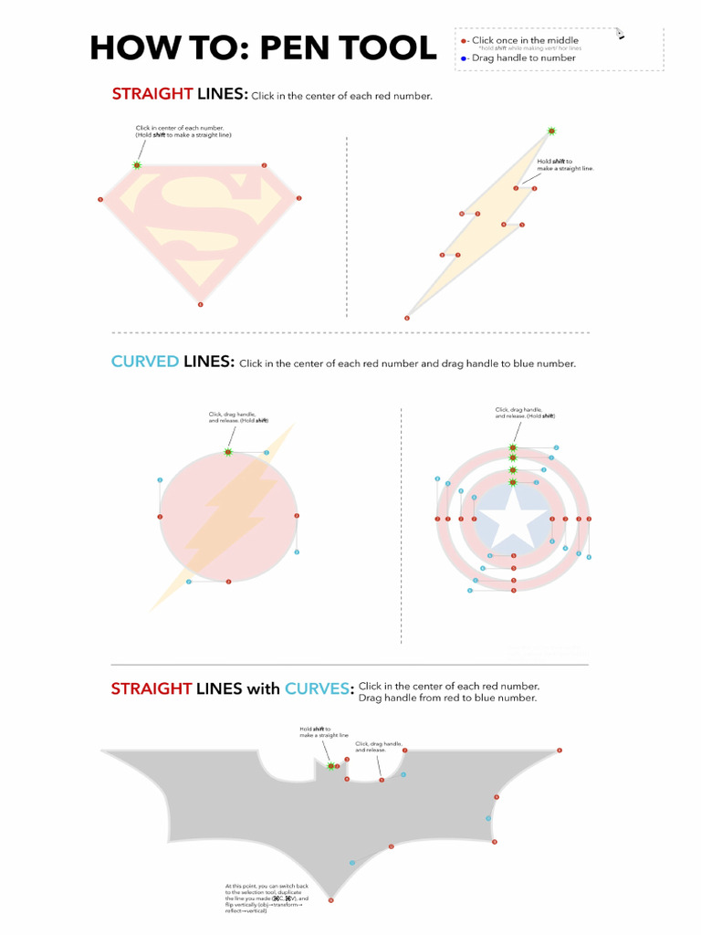 [How to Pen Tool] Practice | PDF
