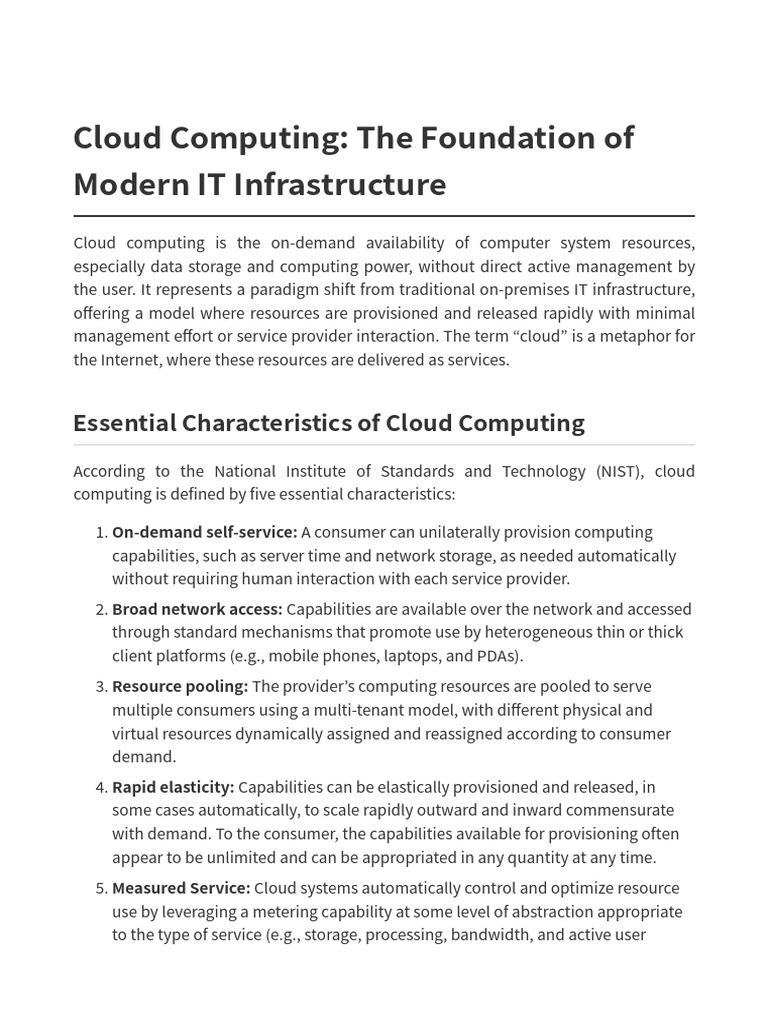 Cloud Computing Expanded | PDF | Cloud Computing | Software As A Service