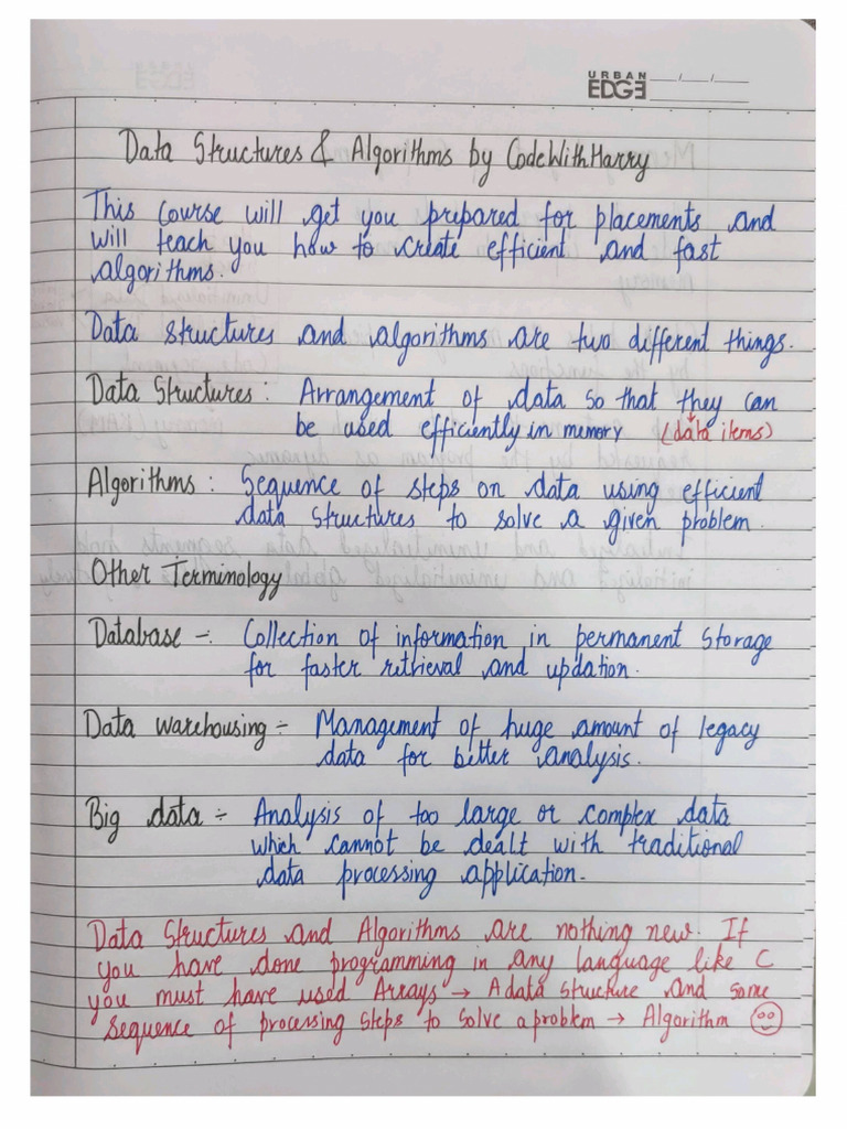 DSA_CompleteNotes | PDF
